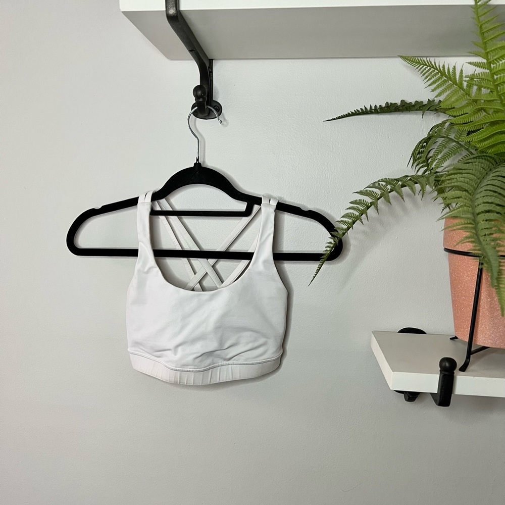 lululemon athletica White Sports Bra